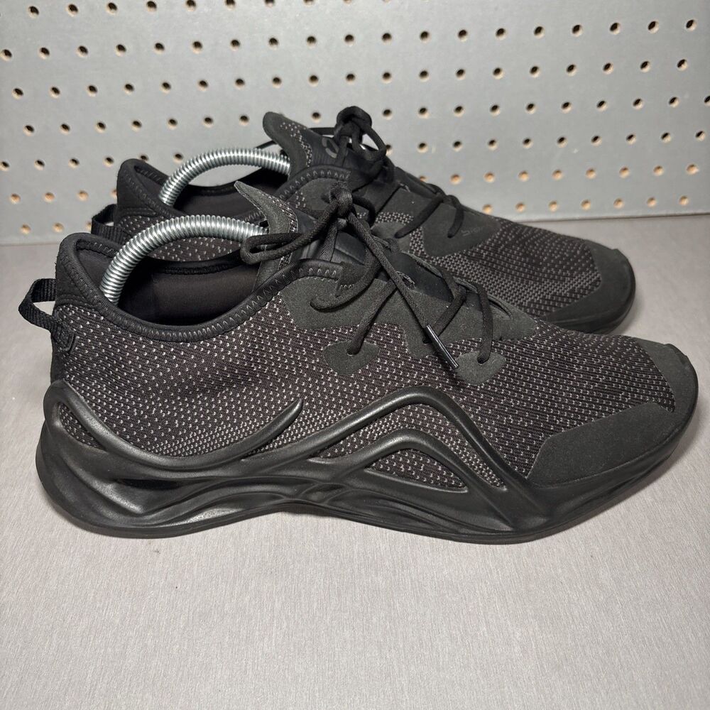 ECCO BIOM INFINITE Shoes Mens 43 EU 9-9.5 US Sneakers Triple Black Running RARE